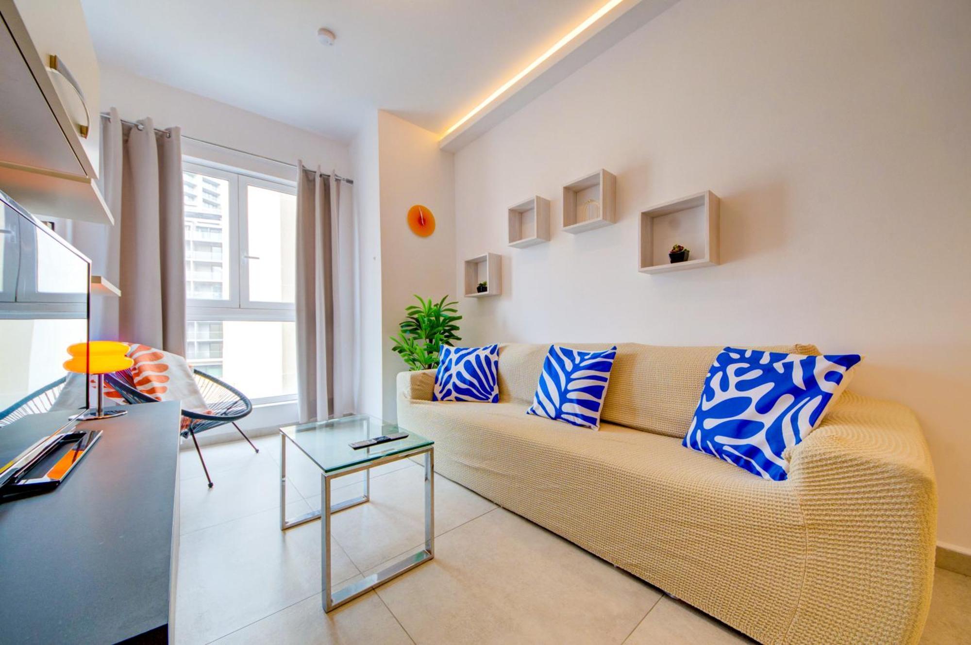 公寓 Amazing Location In St Julian's, Paceville 2 Bedroom, With Balcony By Vaganza